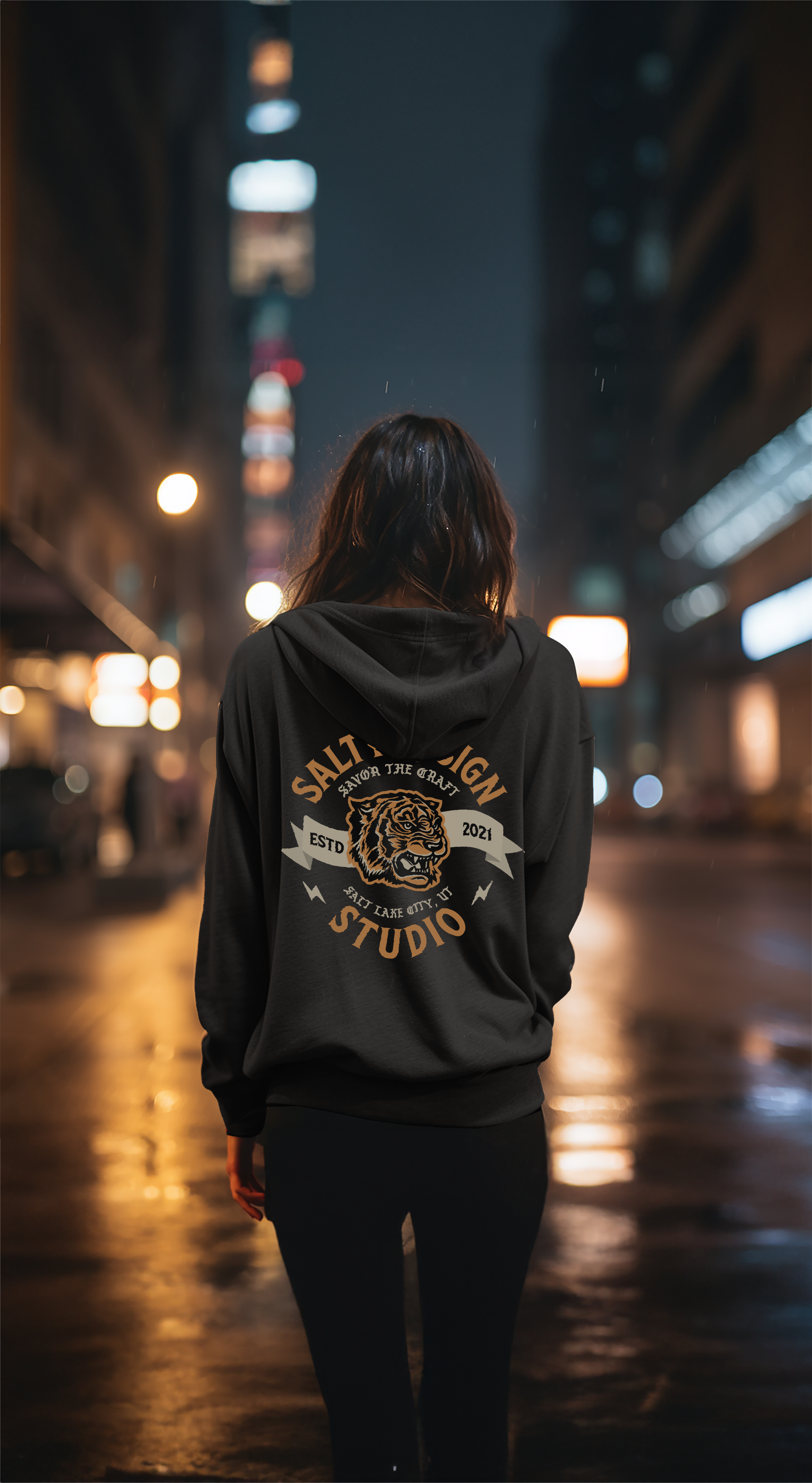 Savor the Craft Black Hoodie